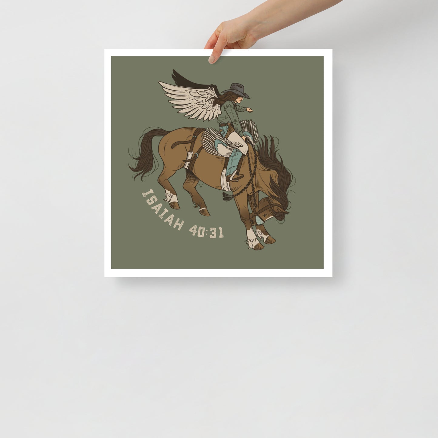 Isaiah 40:31 Poster