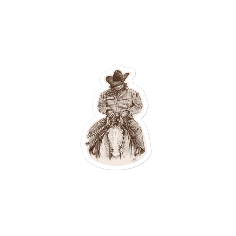 Weary & Burdened Sticker