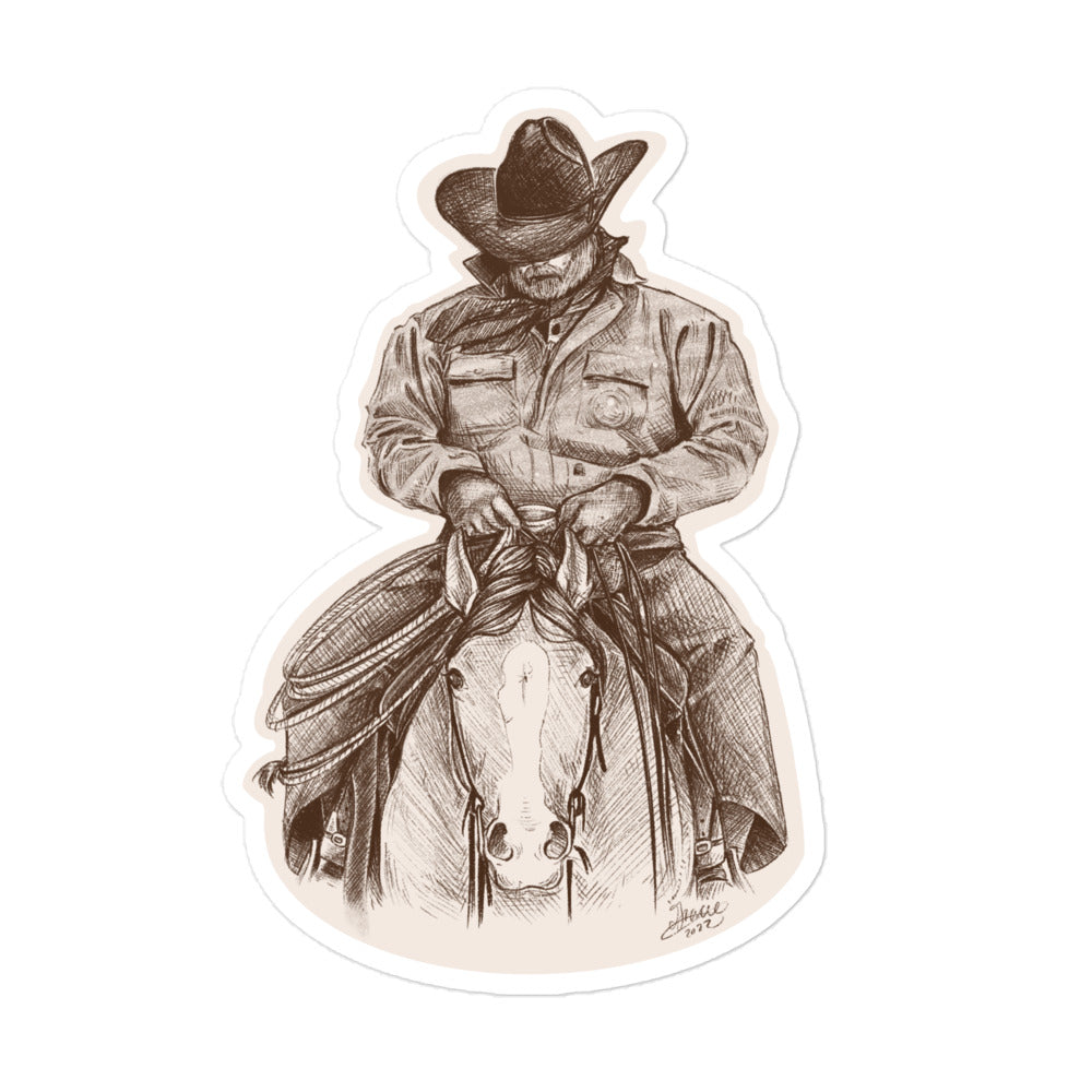 Weary & Burdened Sticker
