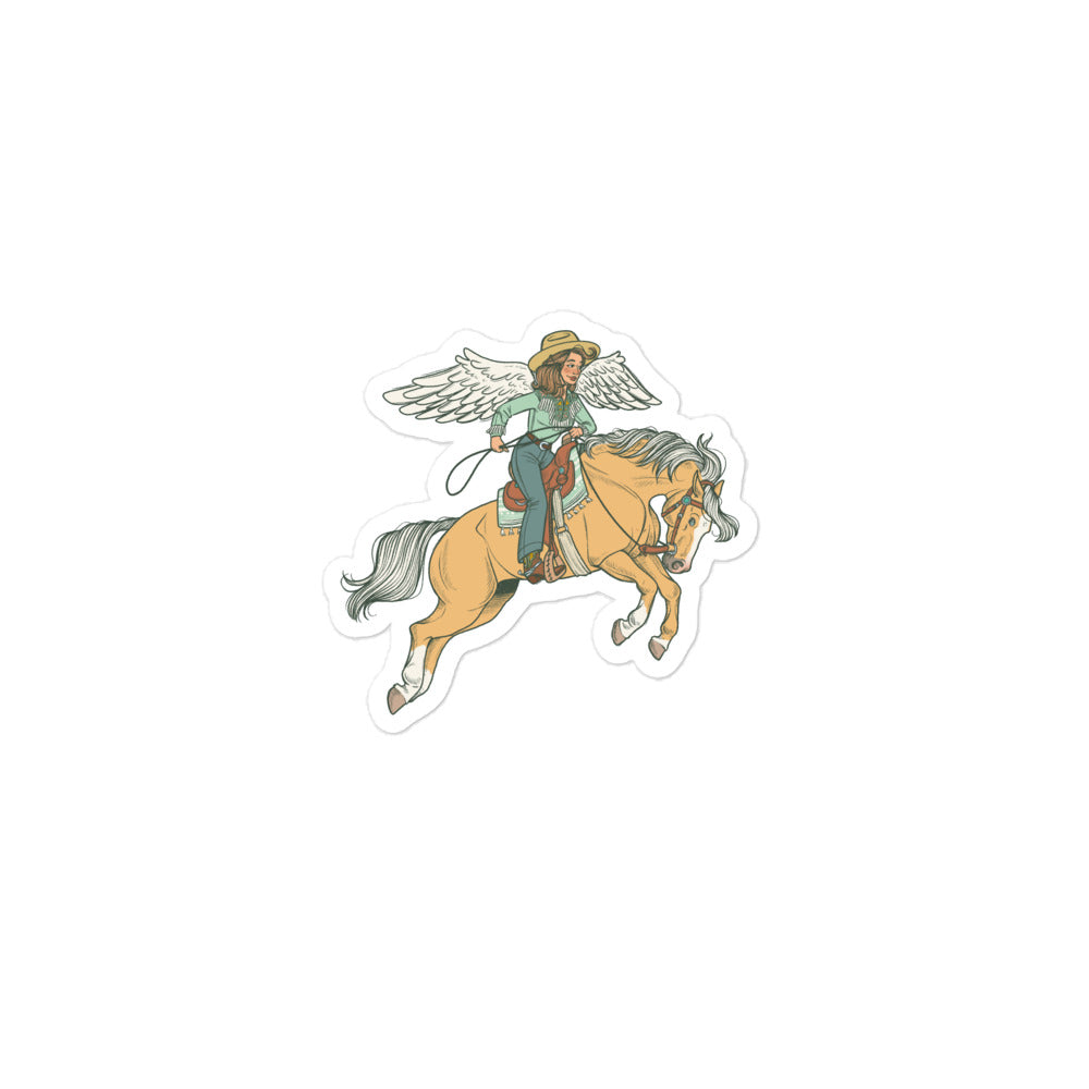 OG The Winged Cowgirl Sticker