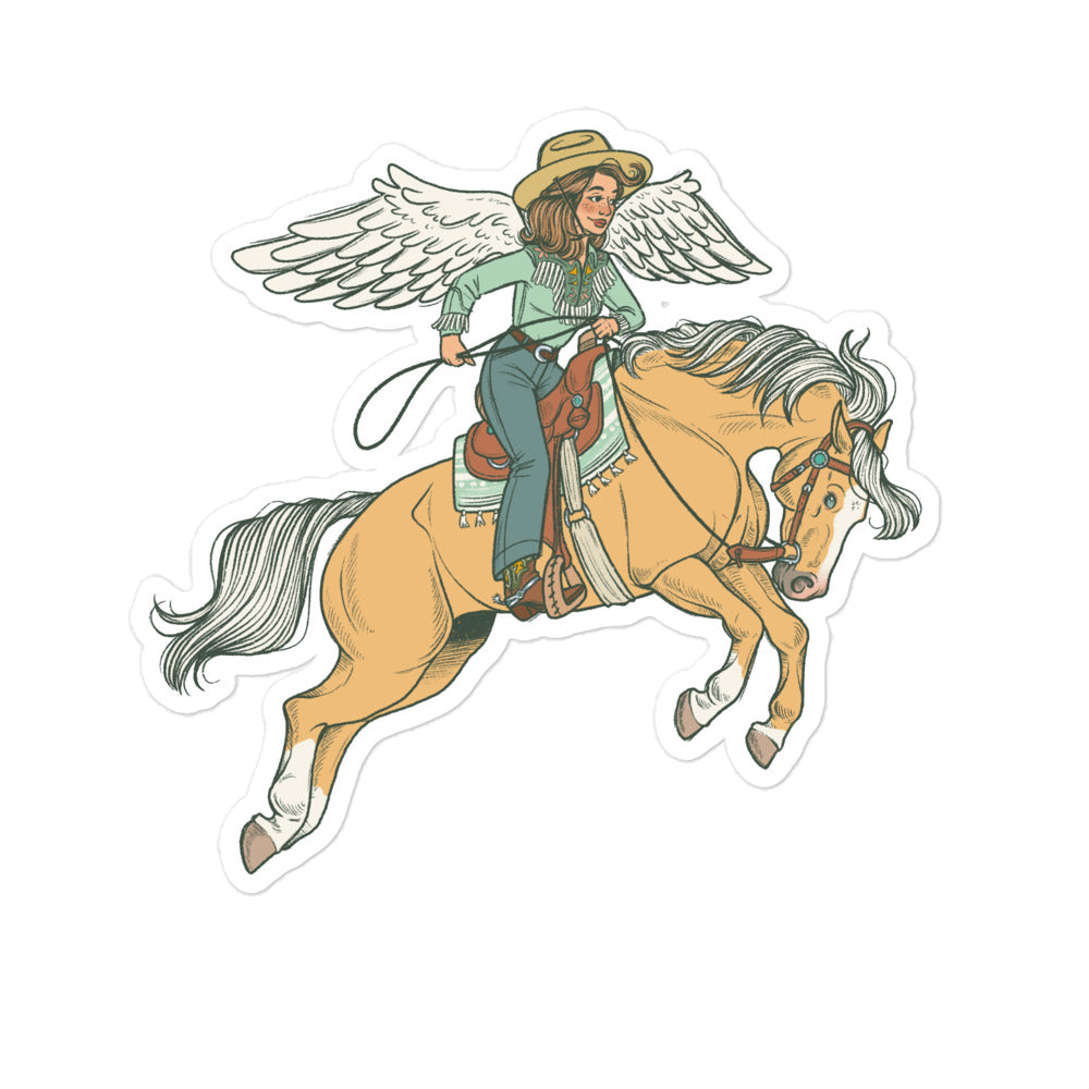 OG The Winged Cowgirl Sticker