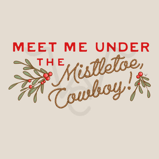 Meet Me Under The Mistletoe, Cowboy