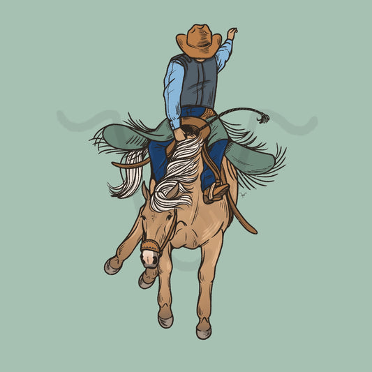 Palomino Bronc