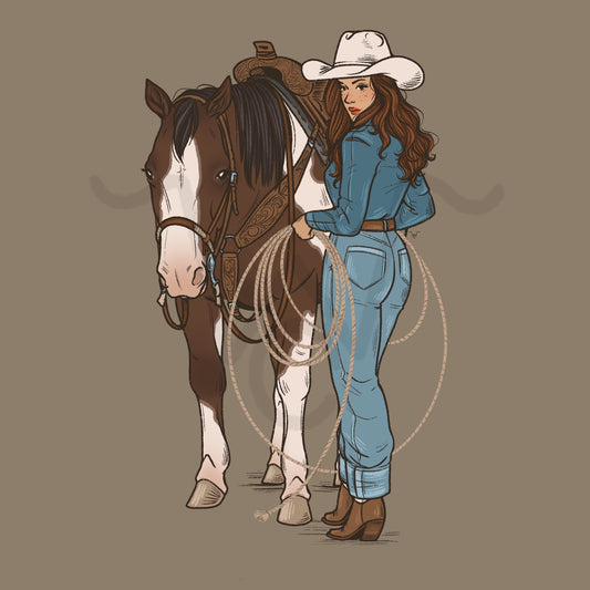 Cowgirl Up! Design