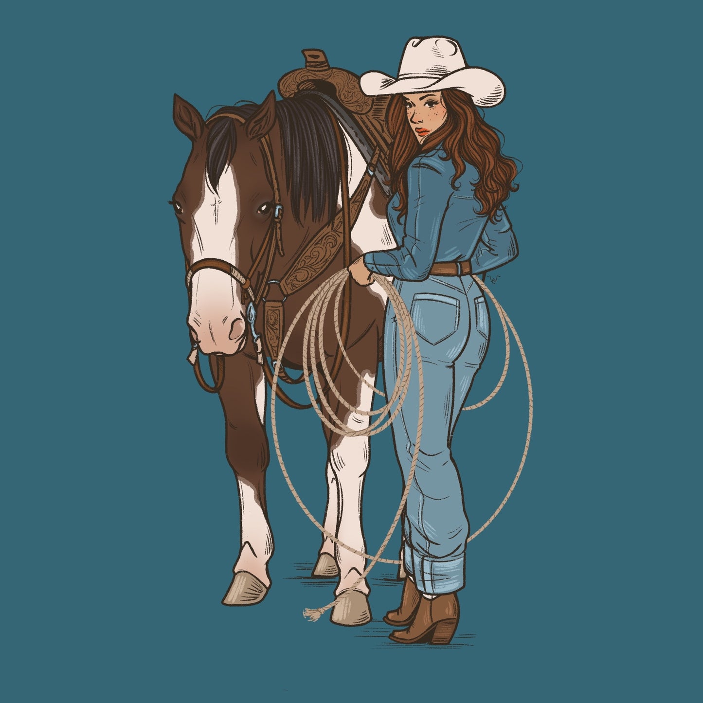 Cowgirl Up! Design