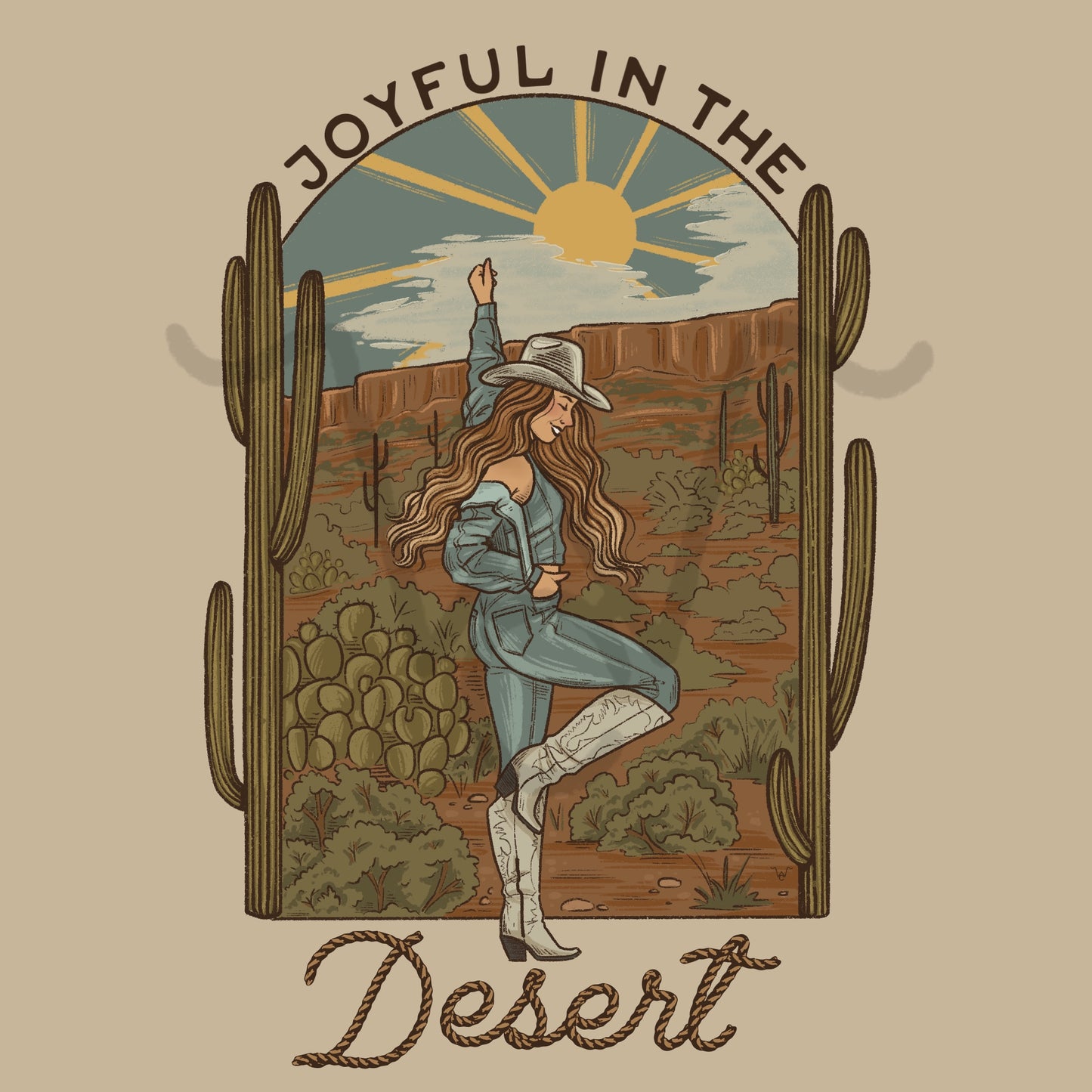 Joyful in the Desert Design