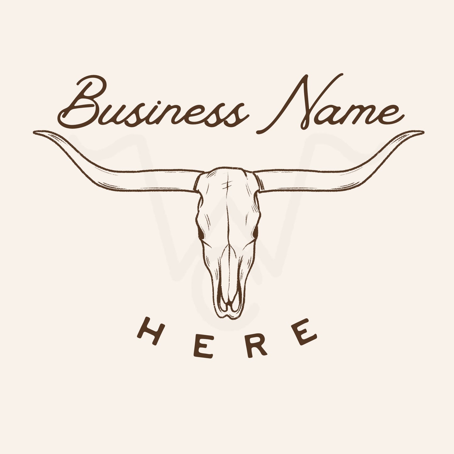 Cowboy Carved Branding Bundle (Customizable)