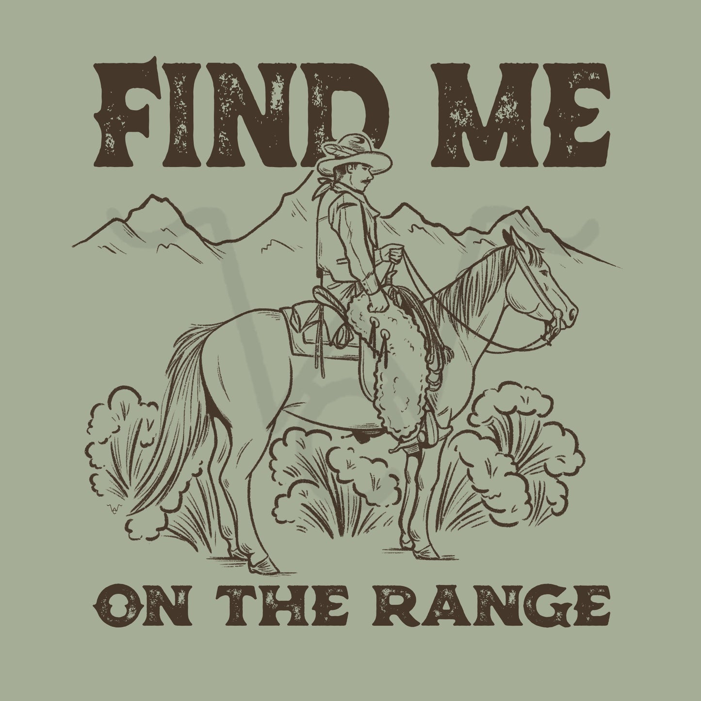 Find Me On The Ranch Design