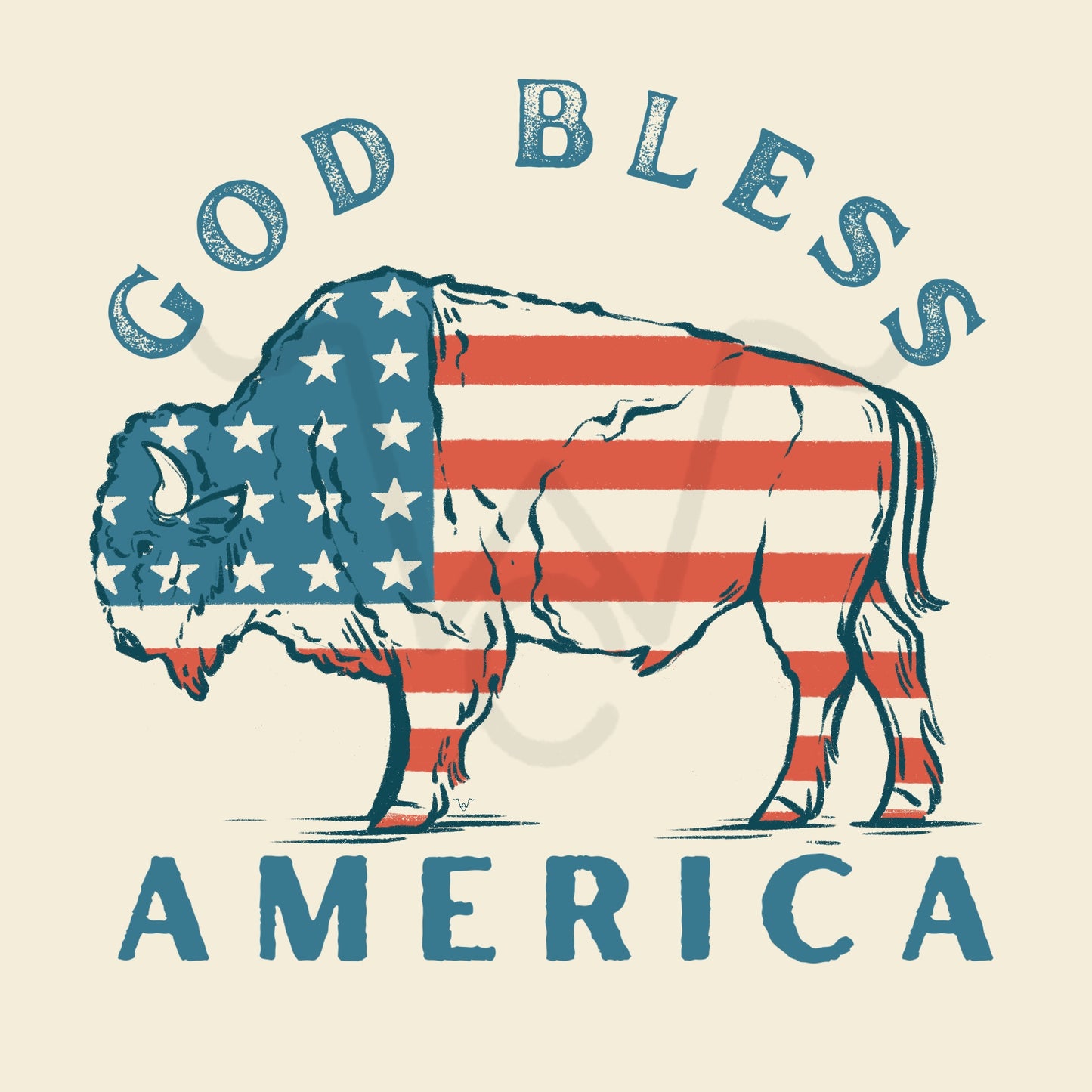 God Bless America Design