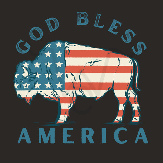 God Bless America Design