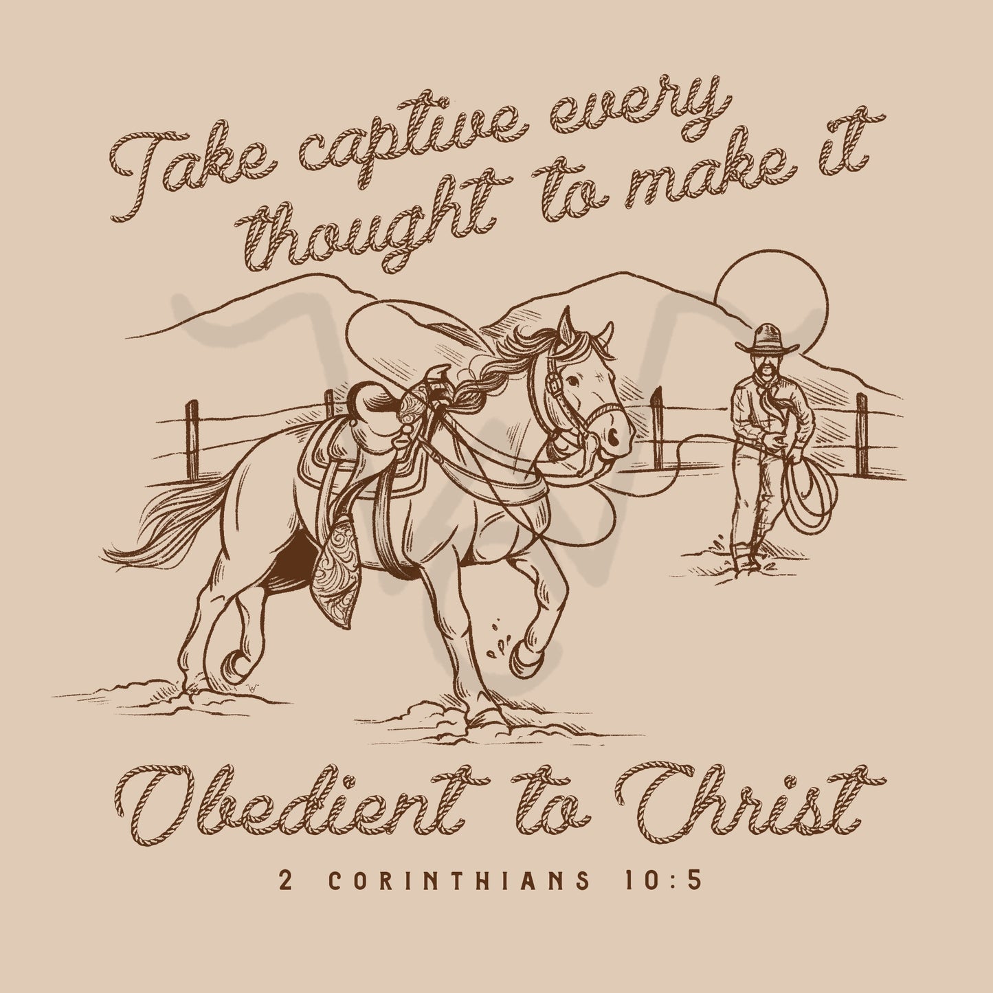 Obedient To Christ Design