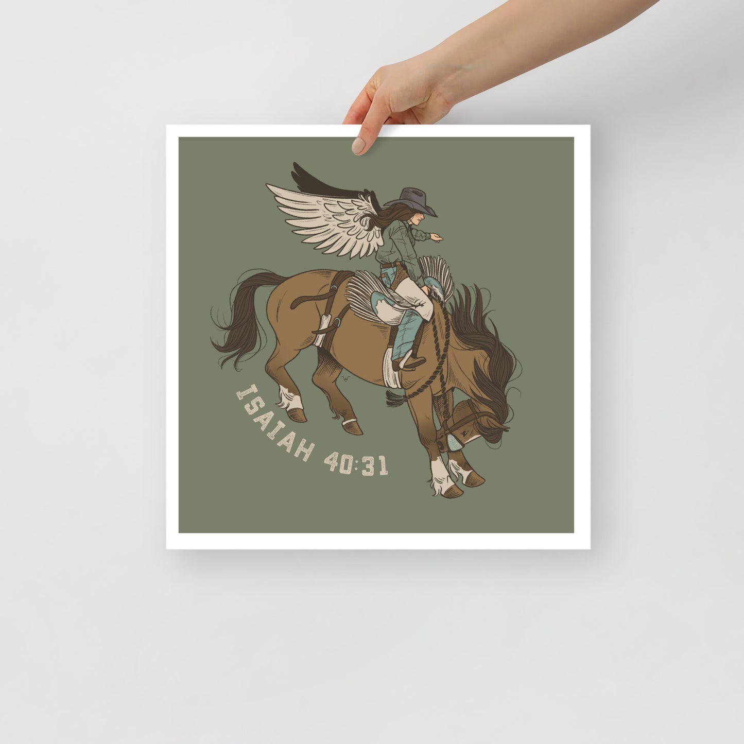 Isaiah 40:31 Poster