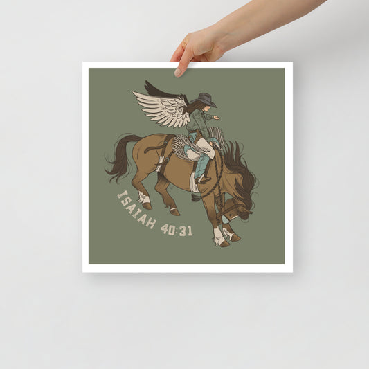 Isaiah 40:31 Poster