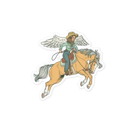 OG The Winged Cowgirl Sticker